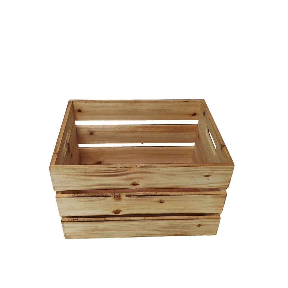 CAISSE BOIS COLLECTION DESIGN INTERIEUR  32 X 24 X 20 CM - Photo N°2