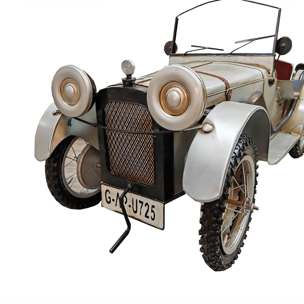 REPLIQUE VOITURE DECORATIVE METAL 133 X 57 X 51 CM - Photo N°3