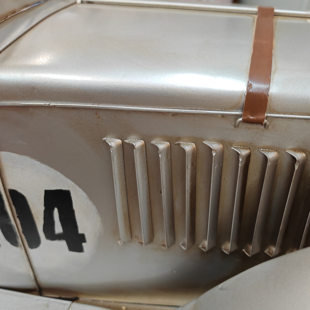 REPLIQUE VOITURE DECORATIVE METAL 133 X 57 X 51 CM - Photo N°2