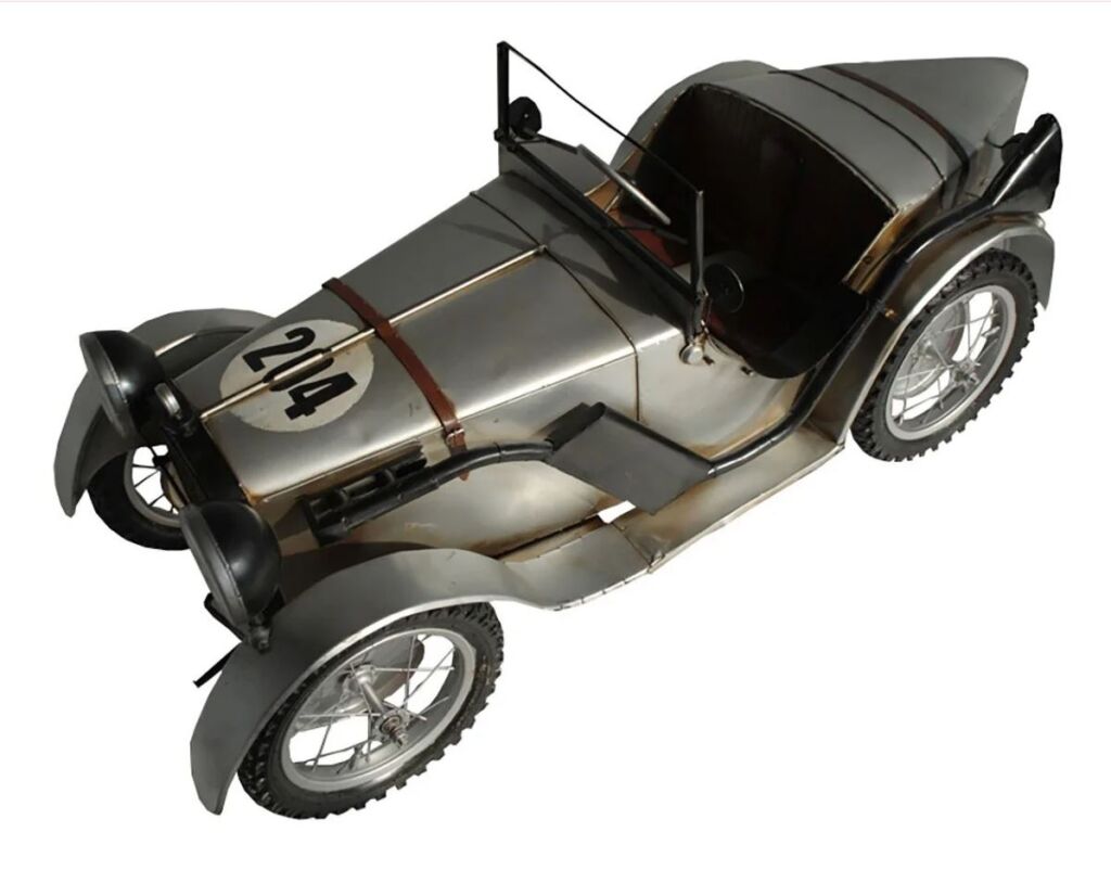 REPLIQUE VOITURE DECORATIVE METAL 133 X 57 X 51 CM - Photo N°5