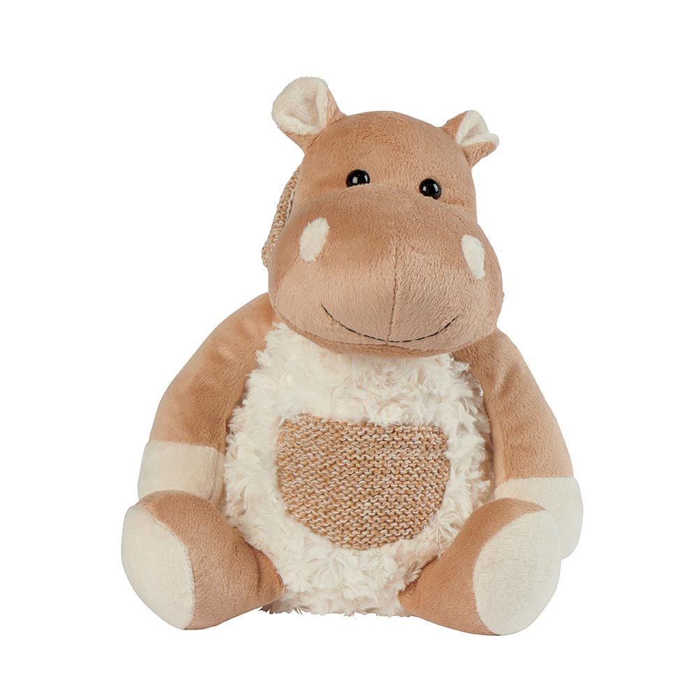 PELUCHE HIPPOPOTAME NOMME CLEO 23 CM - Photo N°1