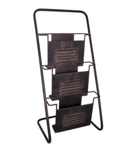 PORTE REVUES LOFT A POSER 3 NIVEAUX 35 X 74 X 30 CM