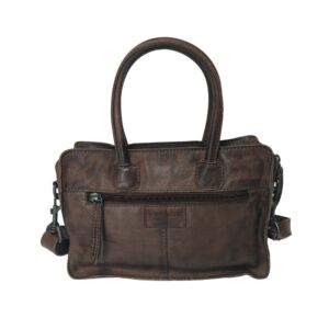 LE TETIANA DE MORGADO PIEL EN CUIR SOUPLE  COULEUR BRUN 23 X 15 X 5 CM