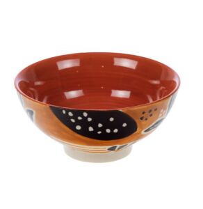 MINI BOL GRES COLLECTION DALILA TERRACOTTA INTERIEUR 5 X 12 X 12 CM 220 ML