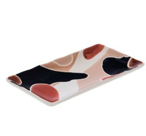 COUPELLE RECTANGLE CHARLIE DECOR MULTICOLORE 23 X 11 X 3 CM