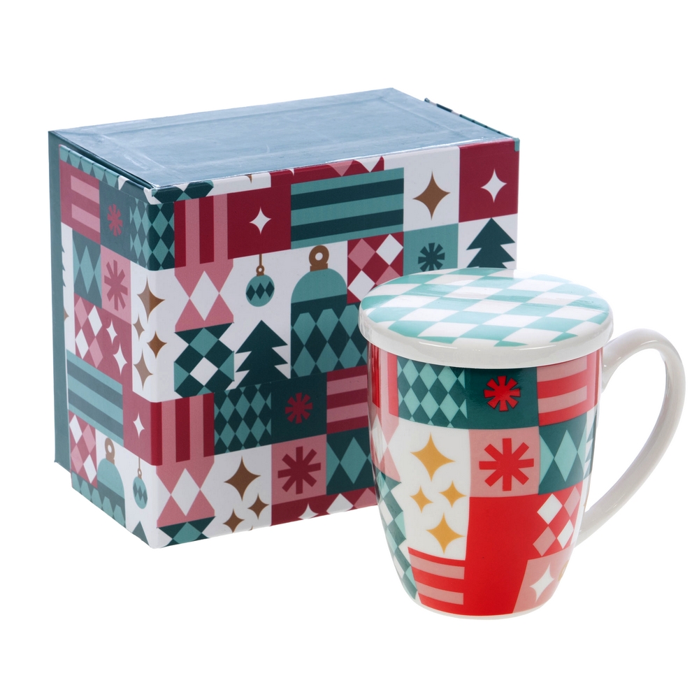 COFFRET MUG TISANIERE SANTA FE 11 x 8  cm - Photo N°3