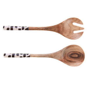 SET 2 COUVERTS A SALADE ISIS DECOR 30 CM