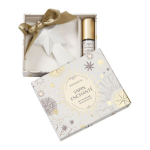 DECOR PARFUME ET CONCENTRE PARFUM DE FETE CELESTE SAPIN ENCHANTE 10 X 8.6 X 3 CM