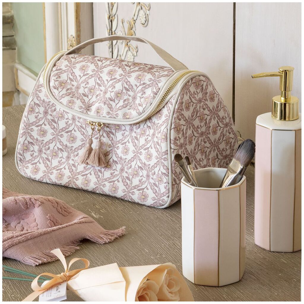 VERRE A DENTS MADAME DE RECAMIER ROSE - Photo N°2