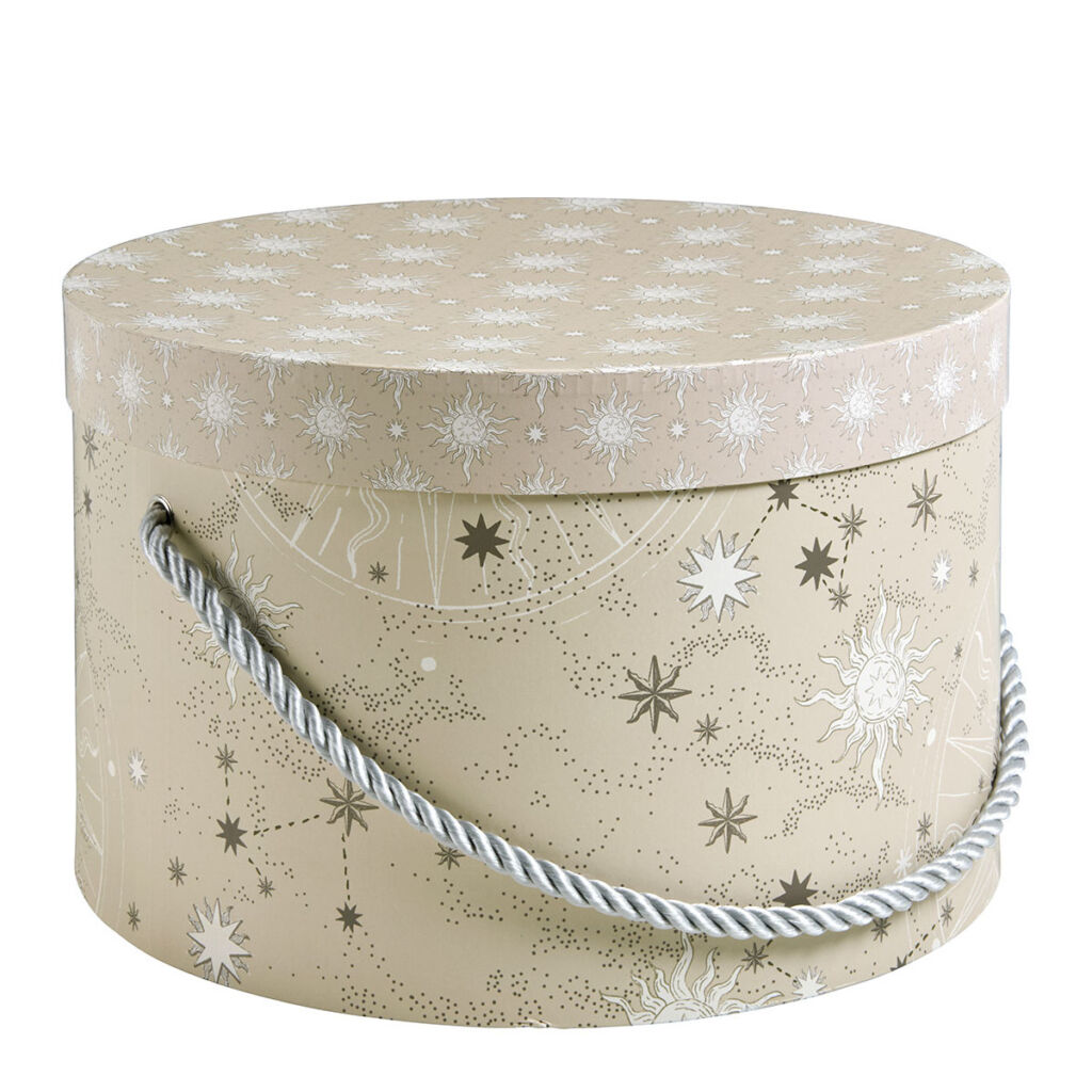 BOITE A CHAPEAU FETE CELESTE GRAND MODELE - Photo N°4