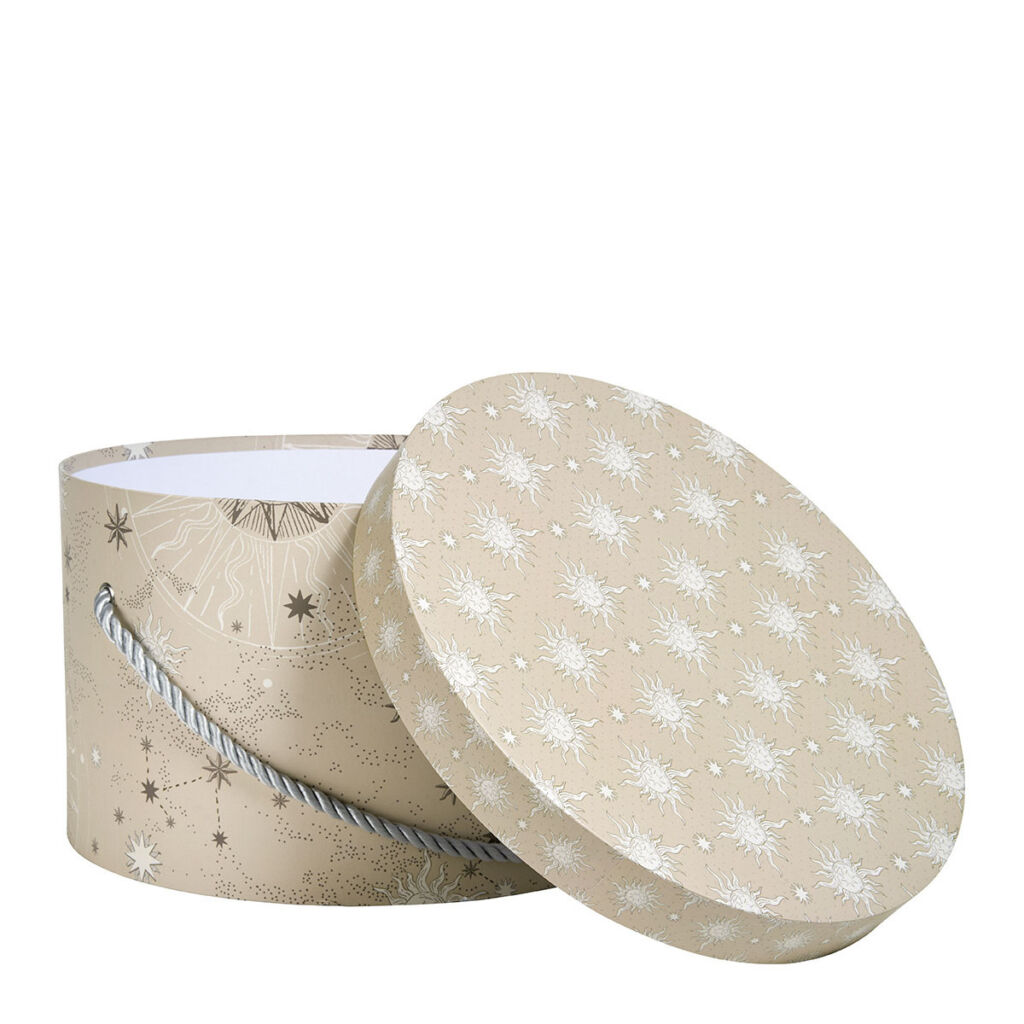 BOITE A CHAPEAU FETE CELESTE GRAND MODELE - Photo N°1