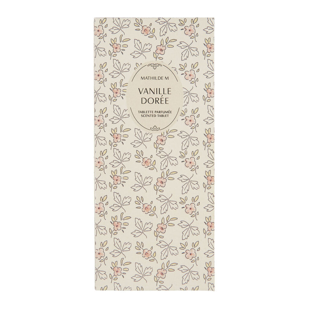 TABLETTE PARFUMEE SECRET D'ARMOIRE VANILLE DOREE - Photo N°3