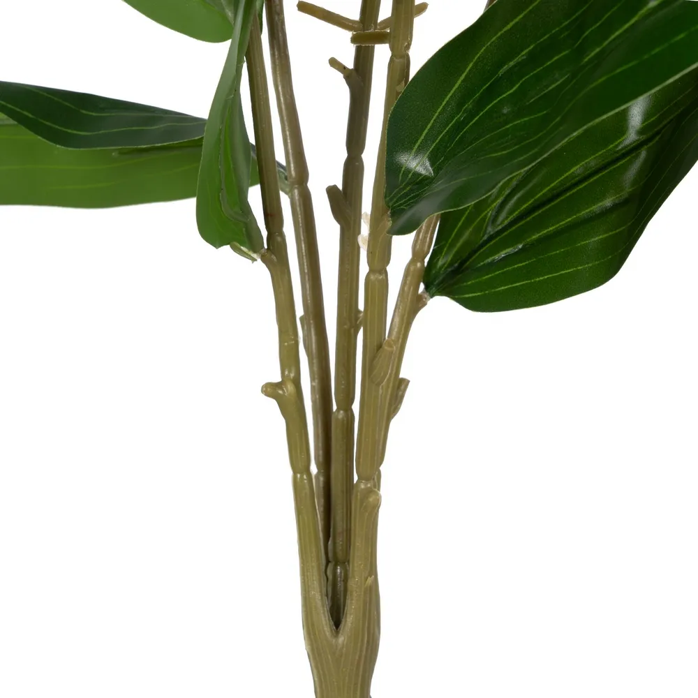 BRANCHE DE FLEURS DE LYS BLANC D'UNE HAUTEUR DE 58 CM - Photo N°2