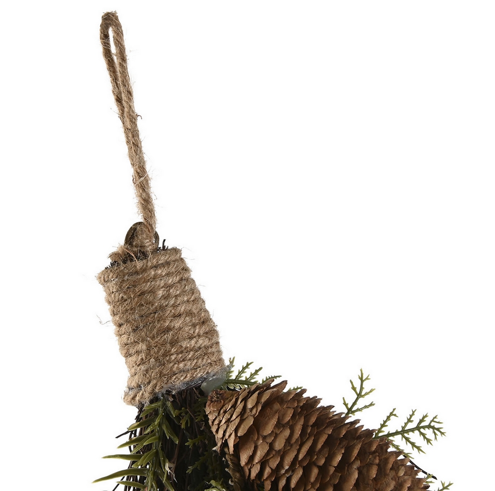GUIRLANDE DECO DE NOEL BRANCHE DE SAPIN ET POMME DE PIN  120 CM - Photo N°2