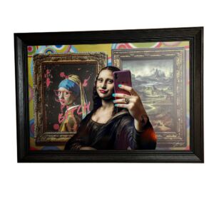 TOILE IMPRESSION A GRANGER MUSES II 72 X 102 x 3 CM