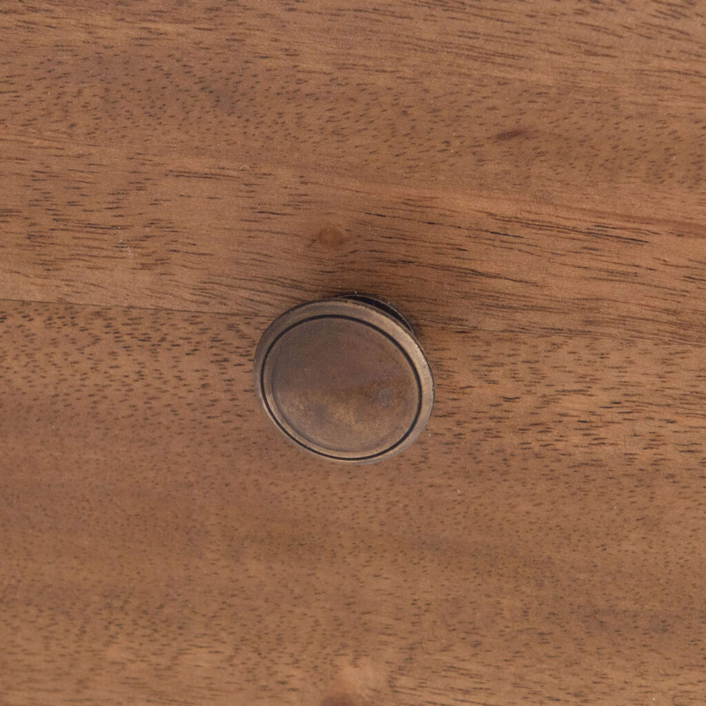 COMMODE LOBERON 3 TIROIRS 100 X 80 X 45 CM - Photo N°3