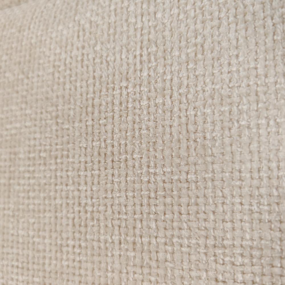 CHAISE STOCKHOLM PIEDS ANGULAIRE METAL NOIR ASSISE TISSU IVOIRE 51.5 X 62 X 95CM - Photo N°6