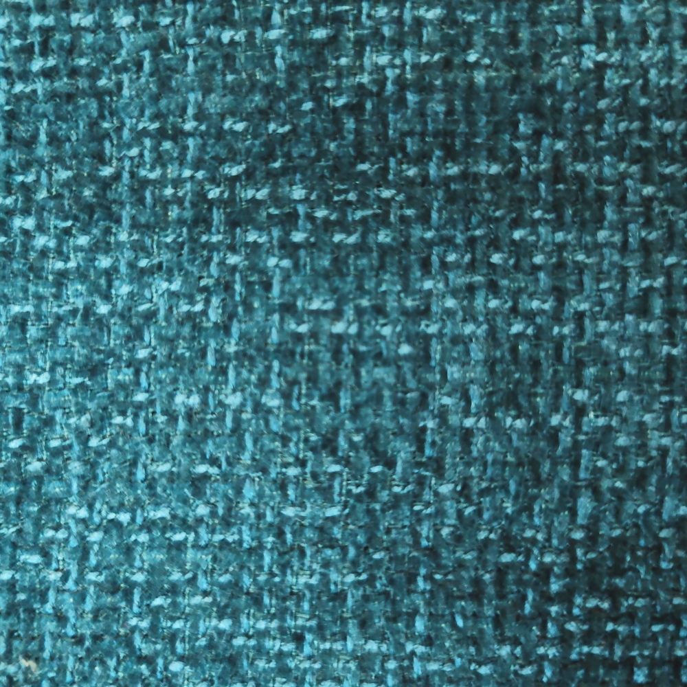 CHAISE STOCKHOLM PIEDS ANGULAIRE METAL NOIR ASSISE TISSU BLEU P 51.5 X 62 X 95CM - Photo N°7