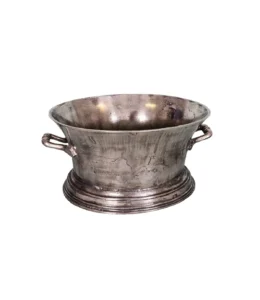 SEAU A CHAMPAGNE RAFRAICHISSEUR FONTE D'ALUMINIUM  46 x 23 x 36 cm