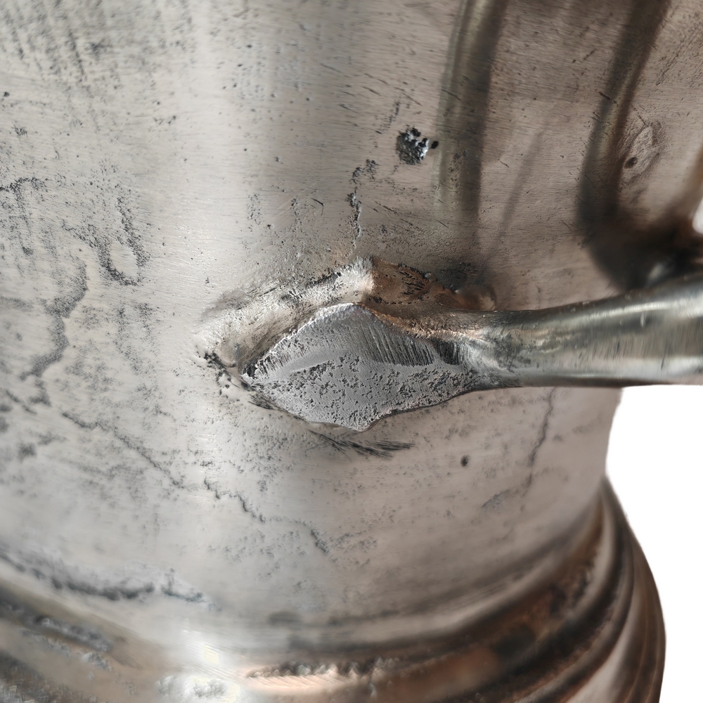 SEAU A CHAMPAGNE RAFRAICHISSEUR FONTE D'ALUMINIUM  46 x 23 x 36 cm - Photo N°2