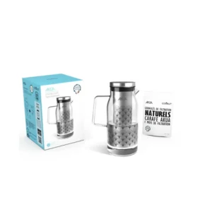 CARAFE FILTRANTE AKUA 2 FILTRE ET COUVERCLE INOX 1.2 L