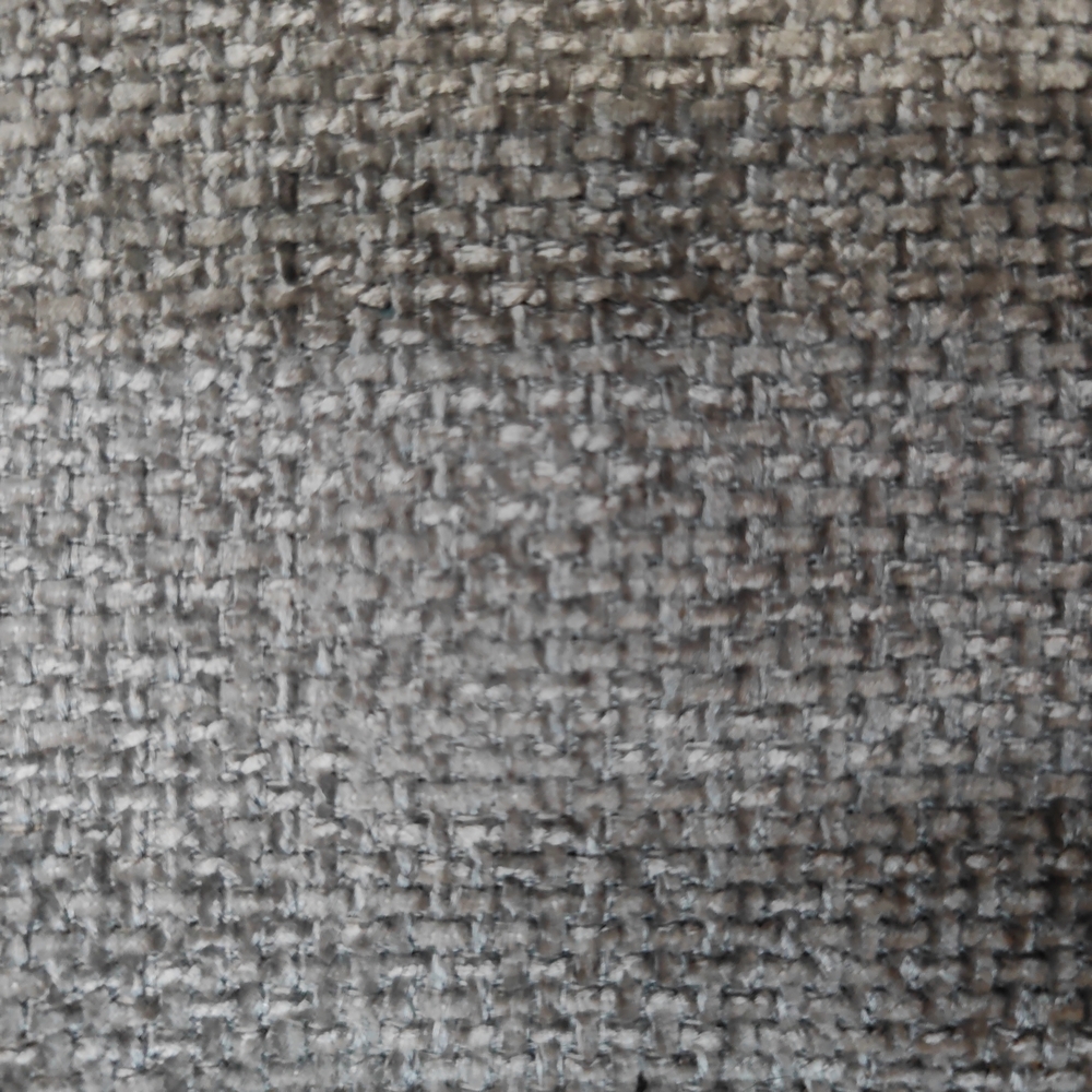 CHAISE STOCKHOLM PIEDS ANGULAIRE METAL NOIR ASSISE TISSU GRIS 51.5 X 62 X 95 CM - Photo N°7