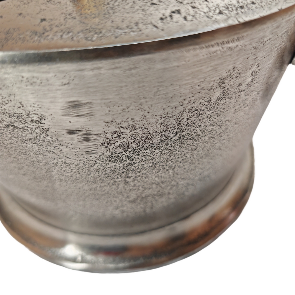 SEAU A CHAMPAGNE RAFRAICHISSEUR FONTE D'ALUMINIUM  30 x 27 x 25 cm - Photo N°2