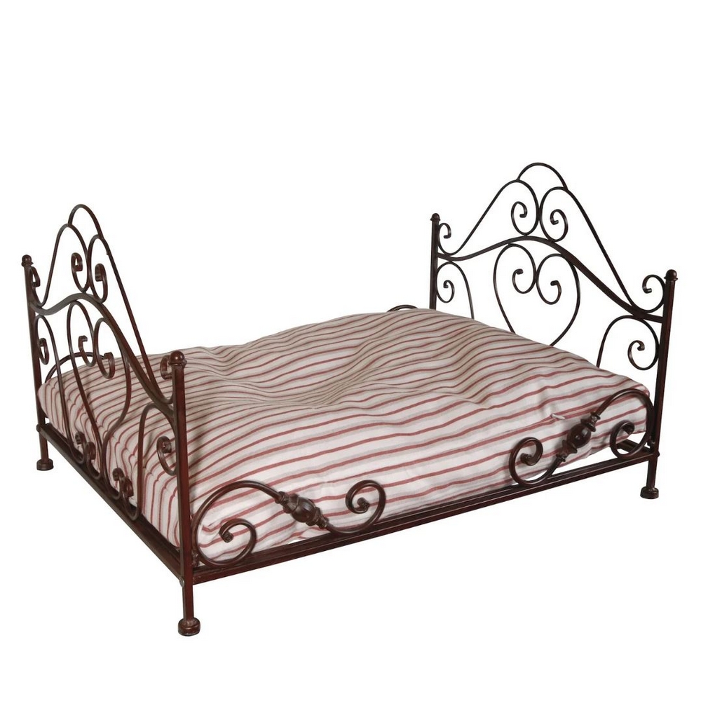 LIT POUR CHIEN AVEC MATELAS 68 X 43 X 54 CM - Photo N°1