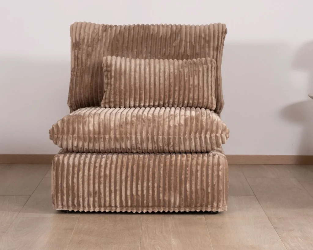 CANAPE MODULABLE KEDUSA 1 PL TILIA CAMEL 82 X 91 X 100 CM - Photo N°11