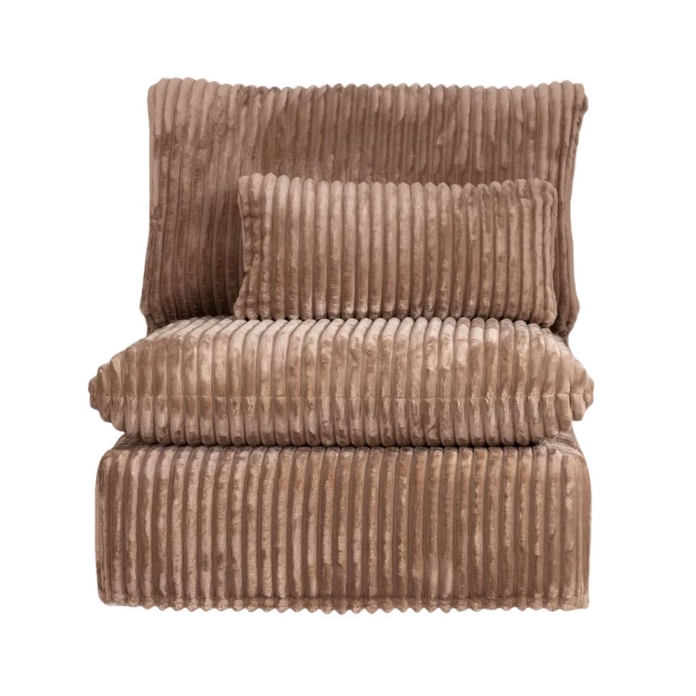 CANAPE MODULABLE KEDUSA 1 PL TILIA CAMEL 82 X 91 X 100 CM - Photo N°10