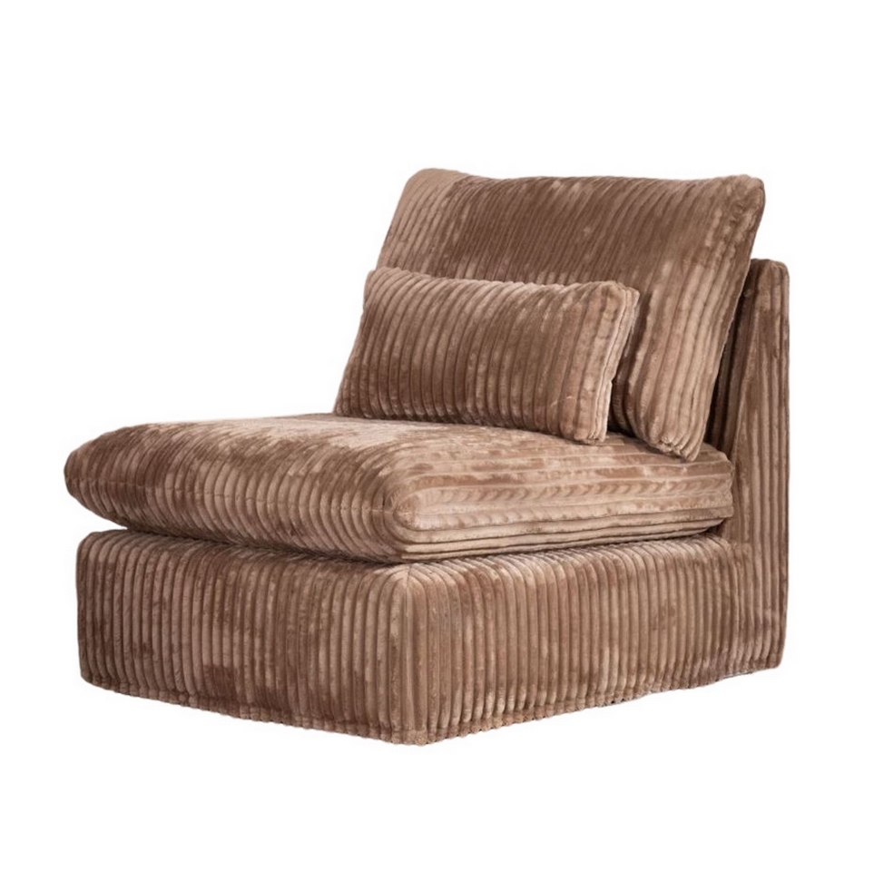 CANAPE MODULABLE KEDUSA 1 PL TILIA CAMEL 82 X 91 X 100 CM - Photo N°9