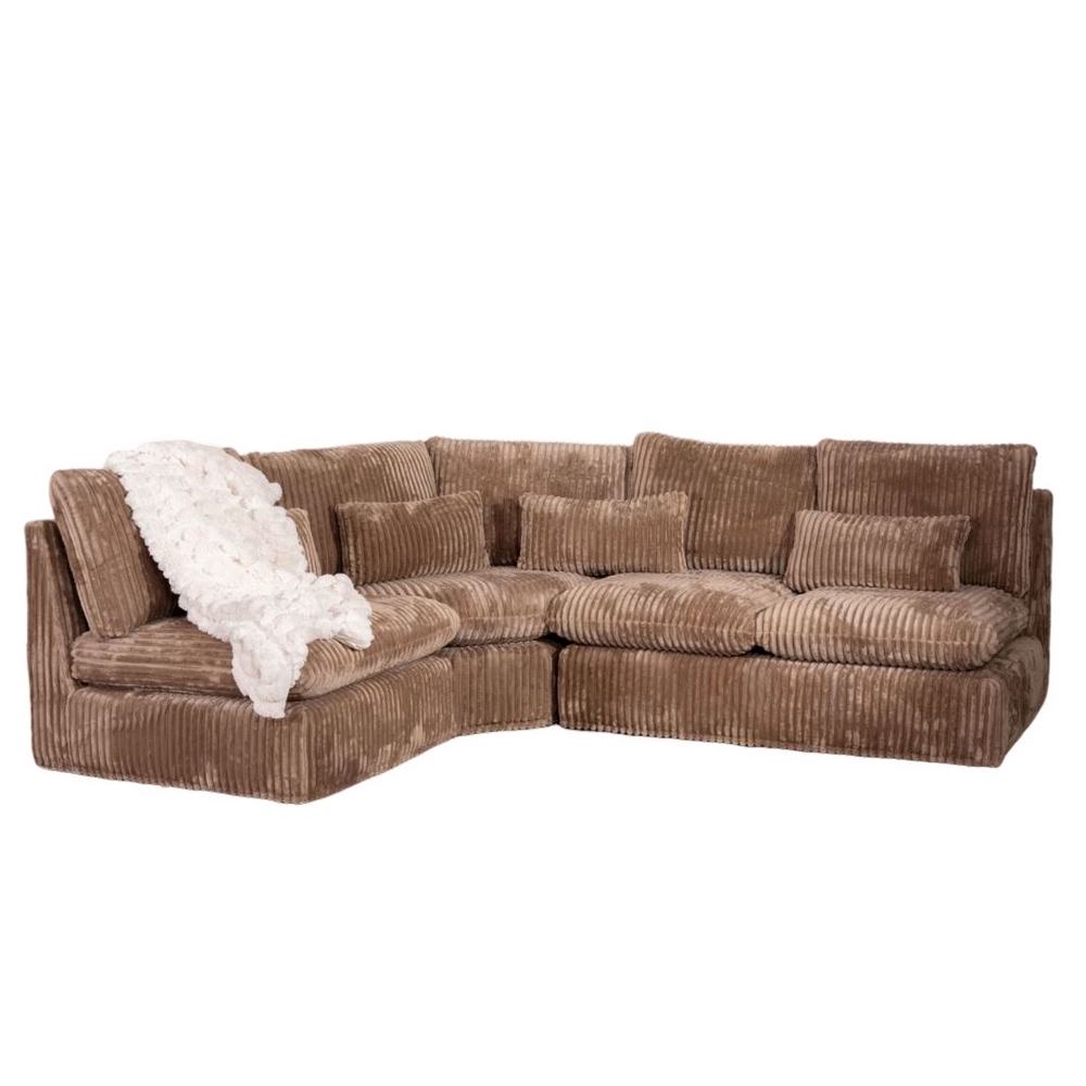 CANAPE MODULABLE KEDUSA 1 PL TILIA CAMEL 82 X 91 X 100 CM - Photo N°1