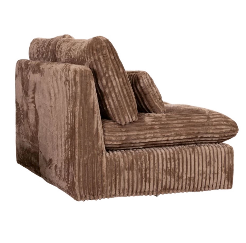 CANAPE MODULABLE KEDUSA 2 PL TILIA CAMEL 142 X 91 X 100 CM - Photo N°6