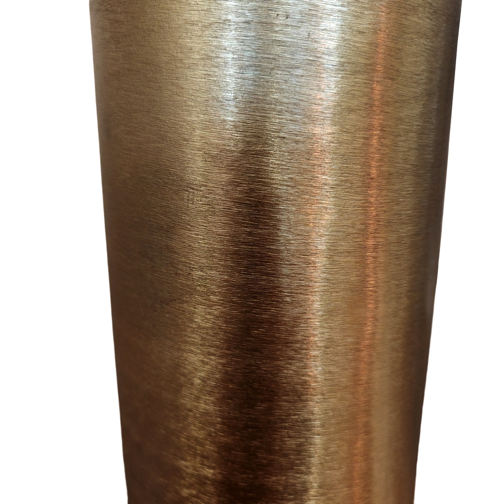 LAMPE LECTURE METAL DORE ET NOIR 51.5 X 51.5 X 141 CM - Photo N°4