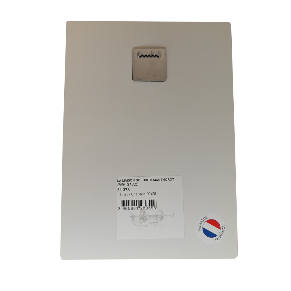 IMPRESSION S BINET CHAT BAL SUR DIBOND AVEC ATTACHE 20 X 28 CM - Photo N°3