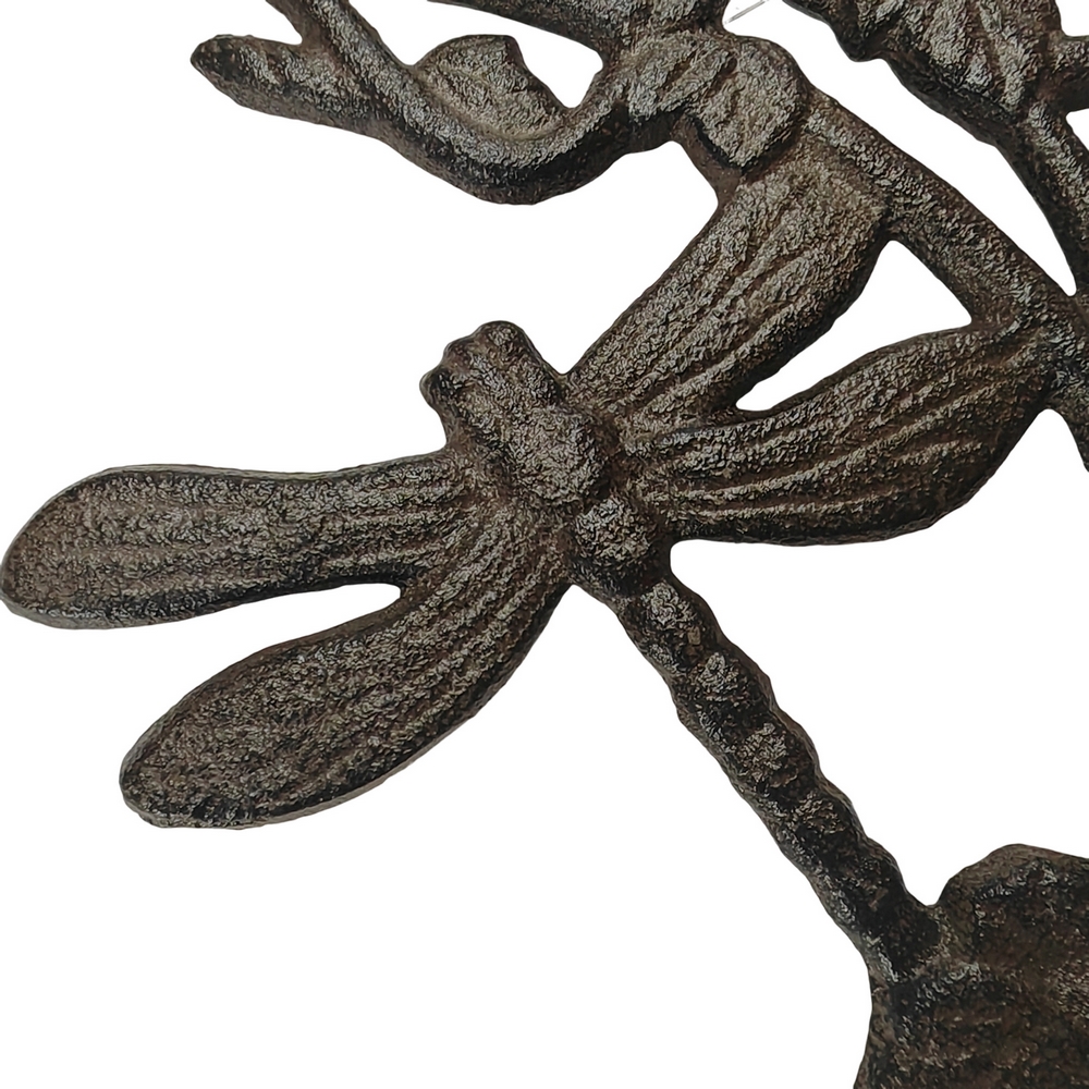 SUPPORT MURAL POUR SUSPENSION DECOR LIBELLULE 19 X 3.5 X 17.5 CM - Photo N°3