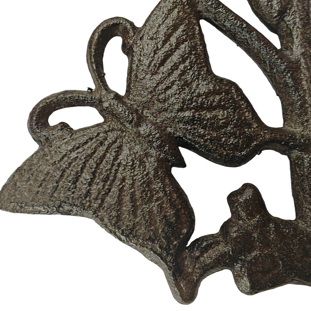 SUPPORT MURAL POUR SUSPENSION DECOR PAPILLON 19 X 3.5 X 17.5 CM - Photo N°3