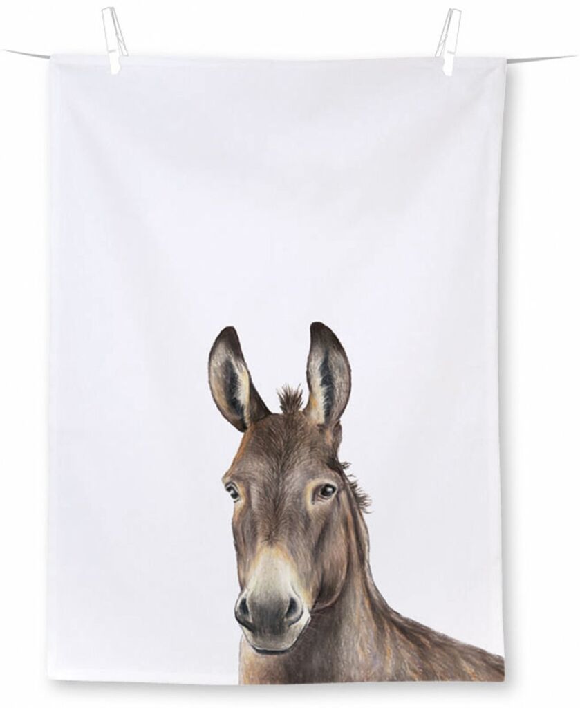 TORCHON DE CUISINE DECOR ANE 100% COTON 50 X 70 CM - Photo N°1