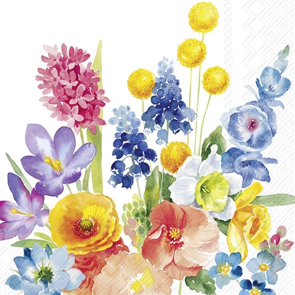 20 SERVIETTES EN PAPIER MAGIE PRECOCE 33 X 33 CM - Photo N°1