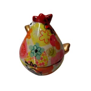 COQUETIER POULE MATHILDA POMME PIDOU BLANC