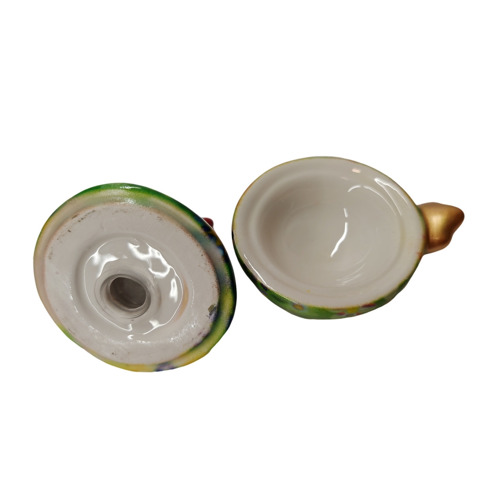 COQUETIER POULE MATHILDA POMME PIDOU VERT ET BLANC - Photo N°4