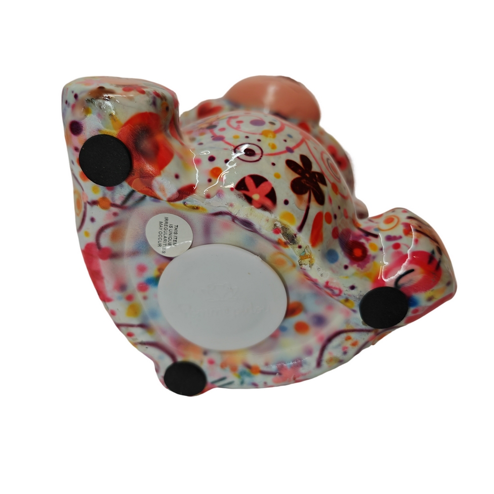 TIRELIRE OURS TOTO POMME PIDOU BLANCHE - Photo N°3