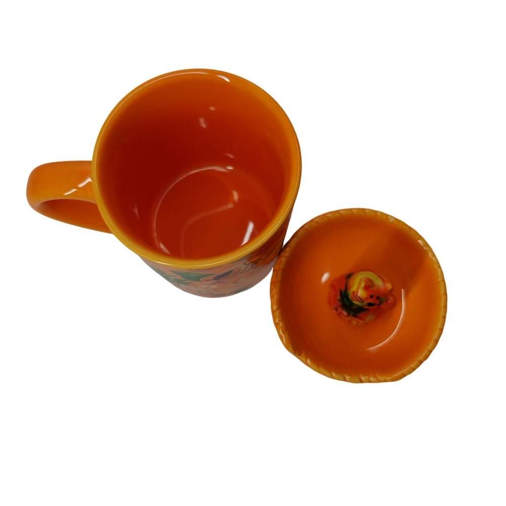 MUG MATHILDA CHAT POMME PIDOU ORANGE - Photo N°2