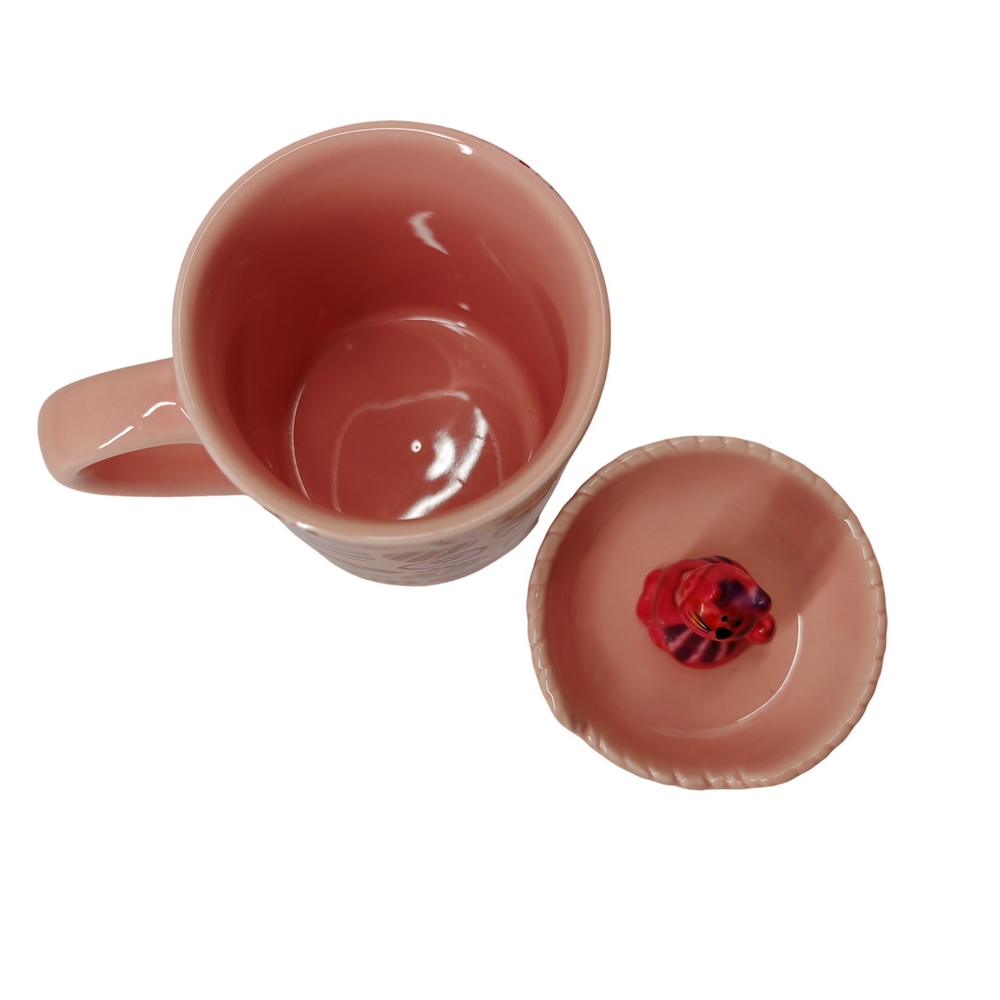 MUG MATHILDA CHAT POMME PIDOU ROSE - Photo N°2