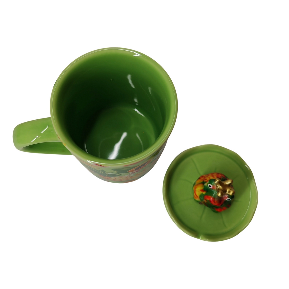 MUG MATHILDA GRENOUILLE POMME PIDOU VERTE - Photo N°2