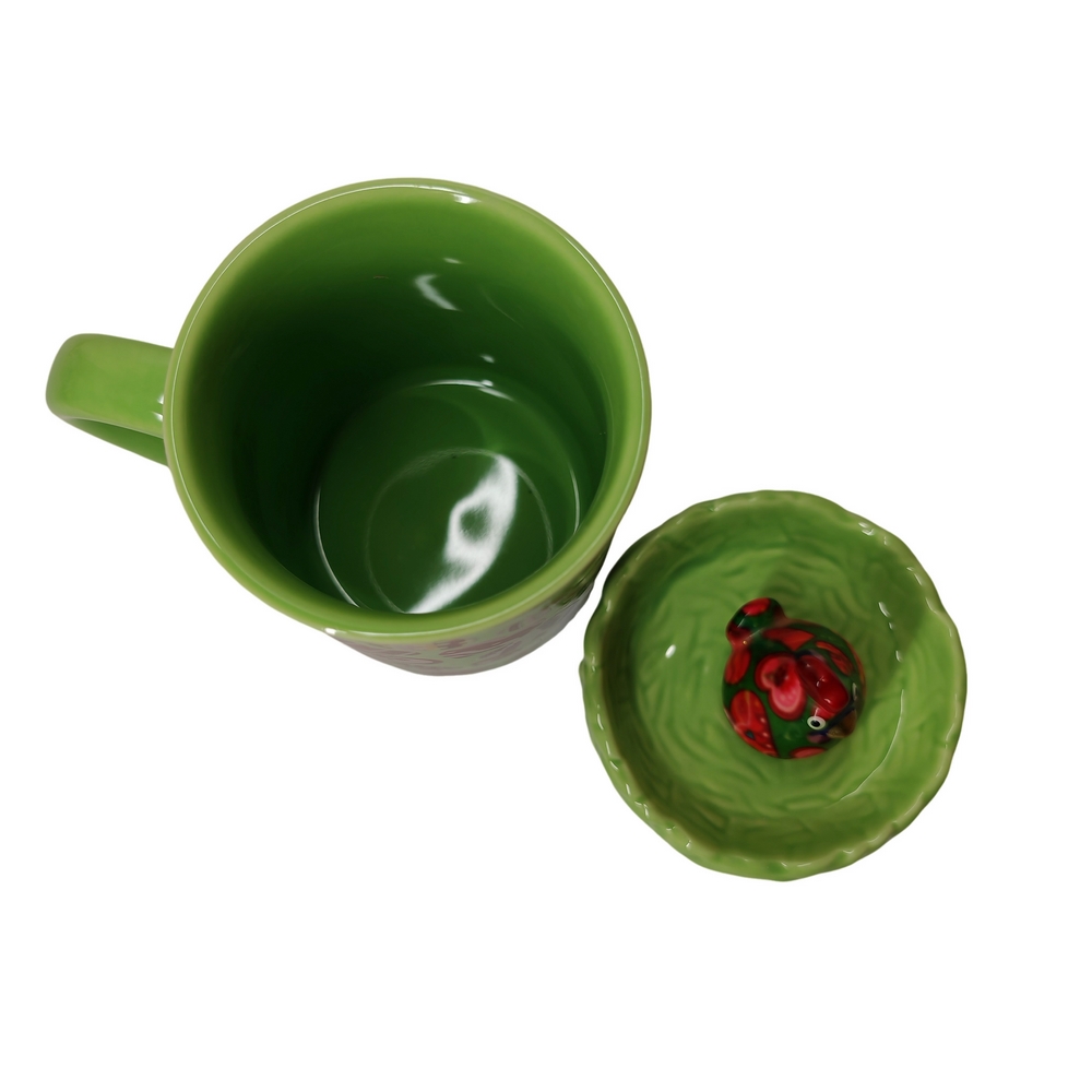 MUG MATHILDA POULE POMME PIDOU VERTE - Photo N°2