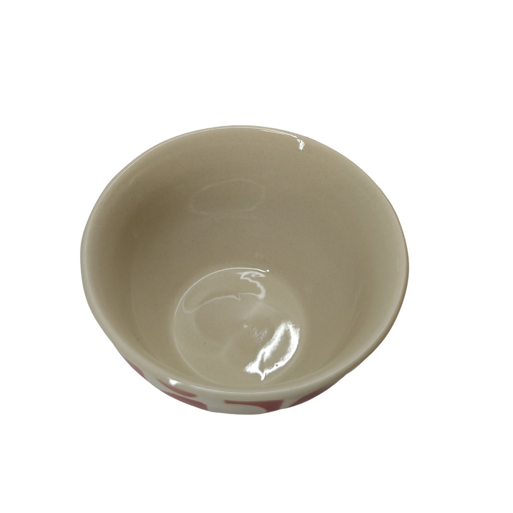 MINI BOL OHANA ROUGE 11 X 7 CM - Photo N°2