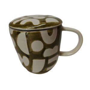MUG FILTRE TISANIERE OHANA VERT 13 X 9 X 11 CM