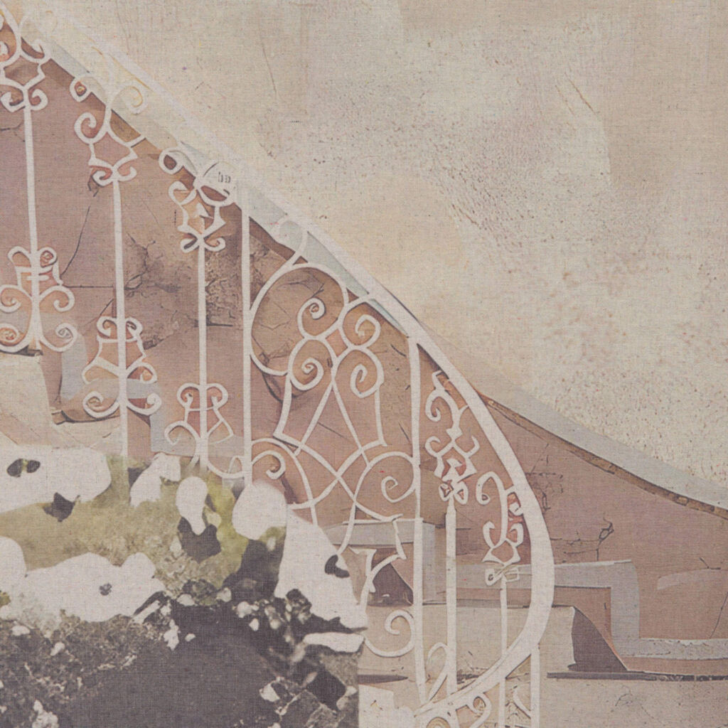 TOILE TROMPE L'OEIL VERSAILLES 80 X 168 CM - Photo N°3