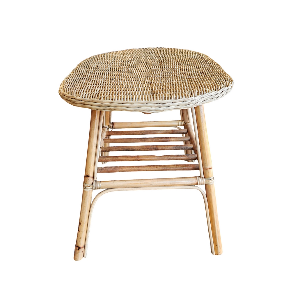 SALON JARDIN COMPLET ROTIN SIENNA 2 FAUTEUILS 1 TABLE 1 CANAPE - Photo N°6